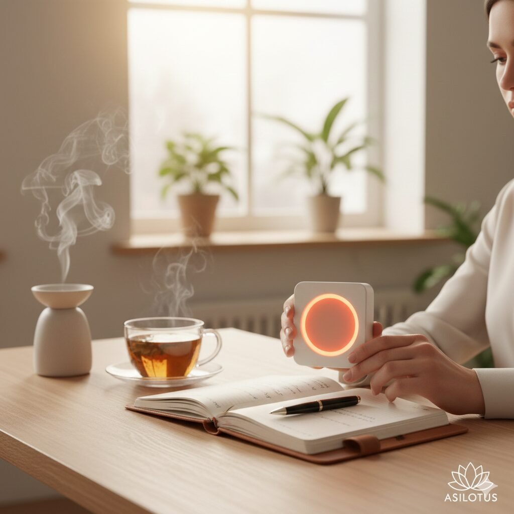 Une personne sortant d'un labyrinthe de pensées complexes, symbolisant la libération de l'Analysis Paralysis grâce à une formule simple en 3 étapes.