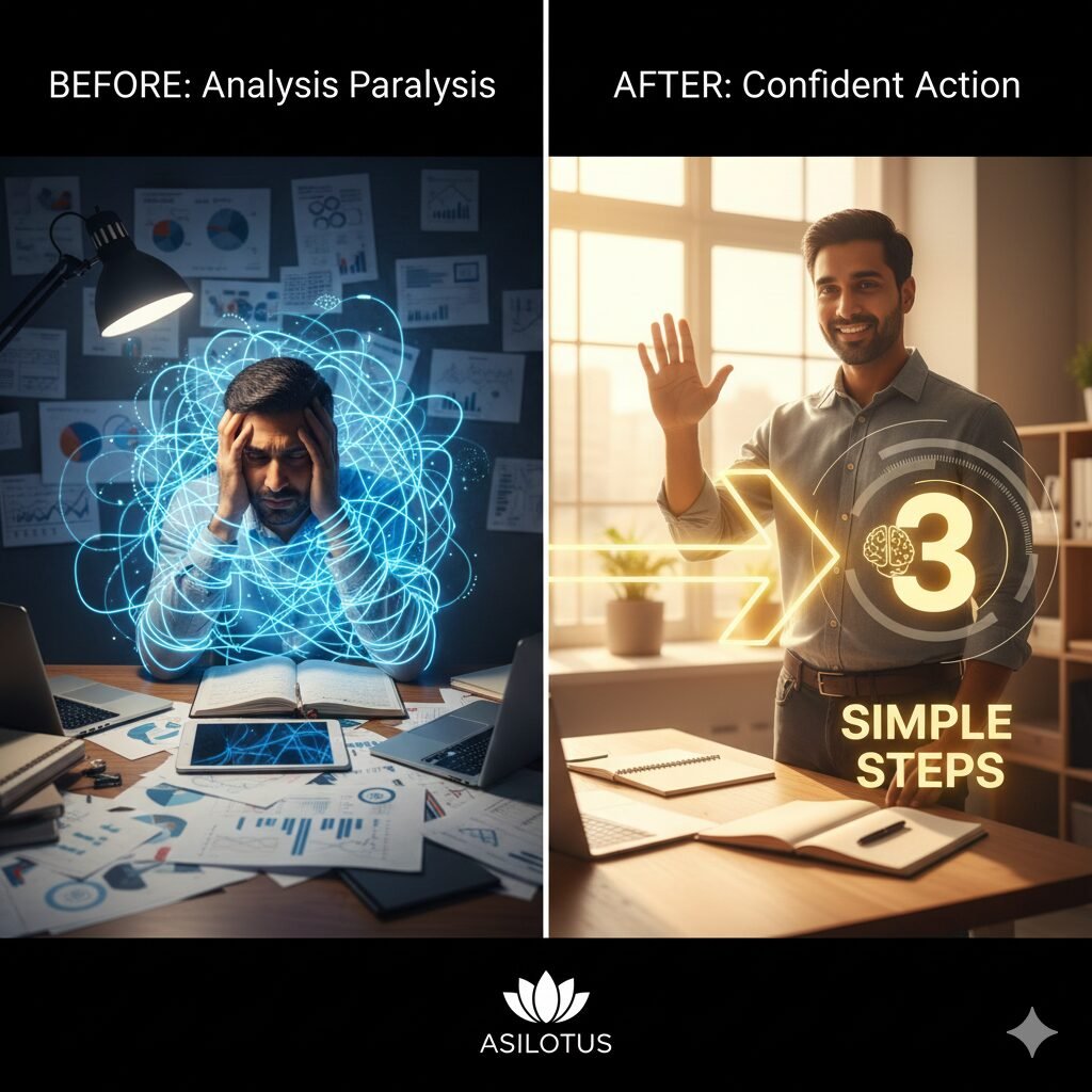 Taking small actions — lifestyle image